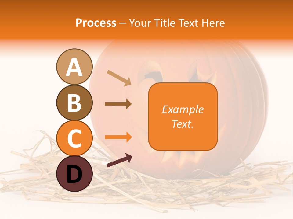 Halloween Ea Onal Bed PowerPoint Template