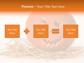Halloween Ea Onal Bed PowerPoint Template