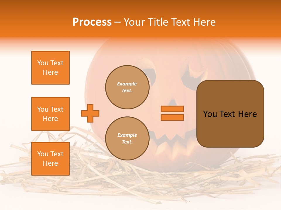 Halloween Ea Onal Bed PowerPoint Template