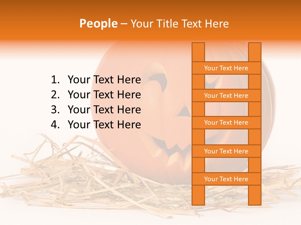 Halloween Ea Onal Bed PowerPoint Template