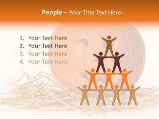 Halloween Ea Onal Bed PowerPoint Template