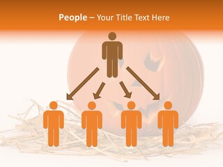 Halloween Ea Onal Bed PowerPoint Template