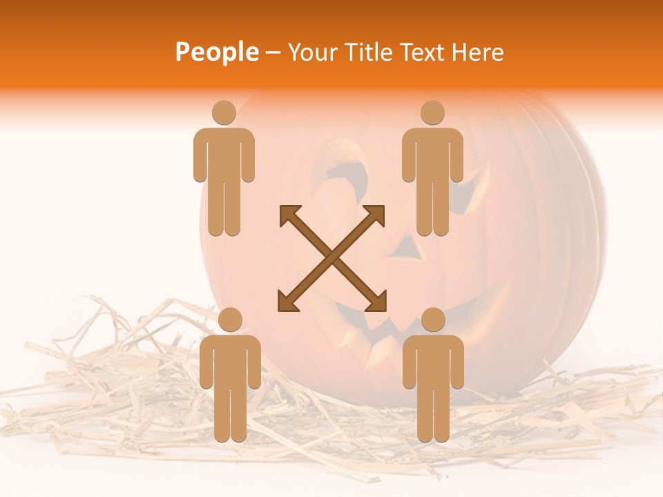 Halloween Ea Onal Bed PowerPoint Template