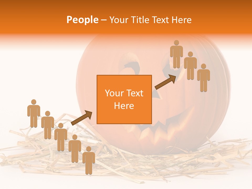 Halloween Ea Onal Bed PowerPoint Template