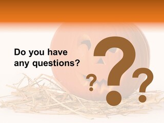 Halloween Ea Onal Bed PowerPoint Template