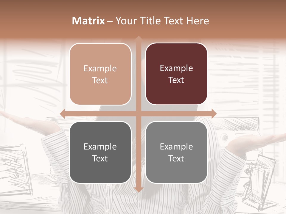 Cheerful Think Thoughtful PowerPoint Template