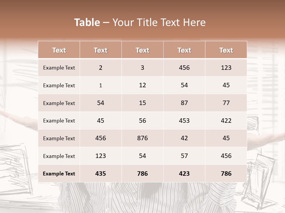 Cheerful Think Thoughtful PowerPoint Template