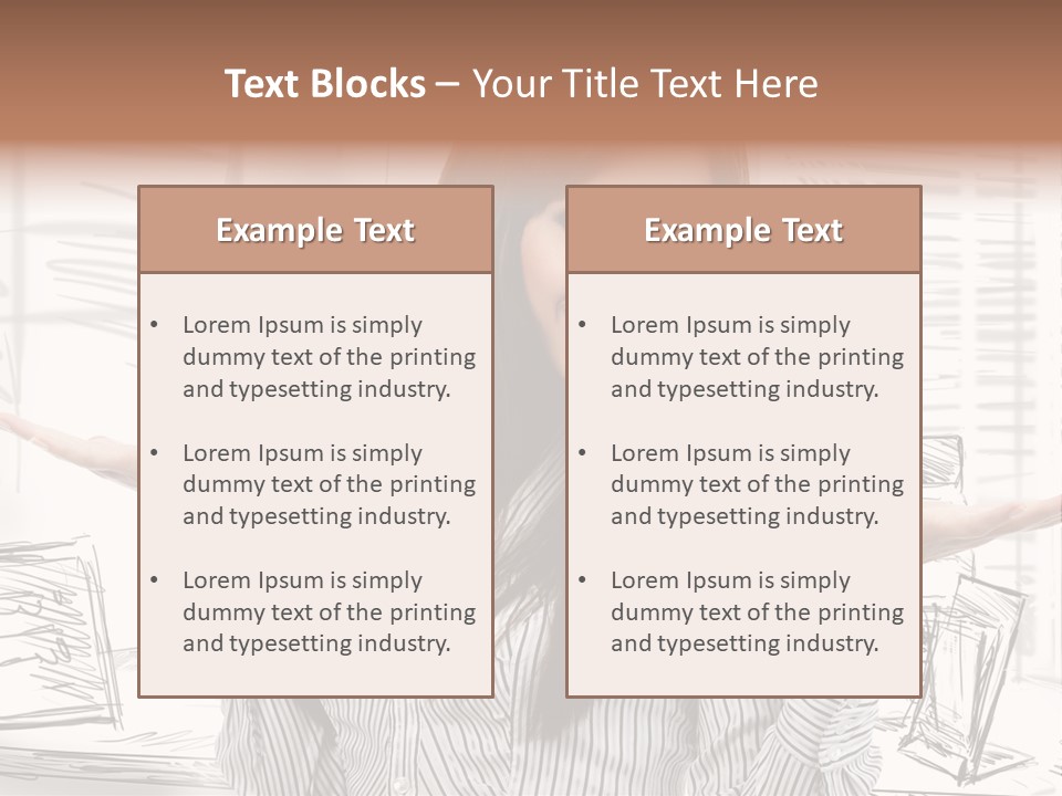 Cheerful Think Thoughtful PowerPoint Template
