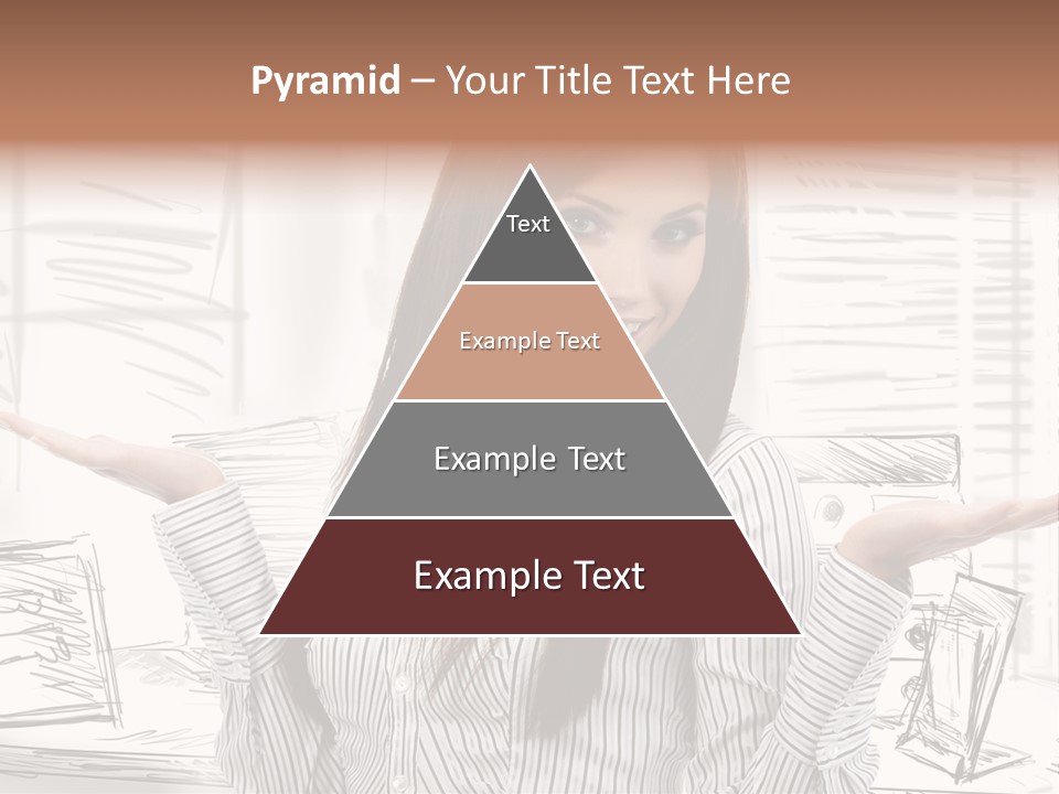 Cheerful Think Thoughtful PowerPoint Template