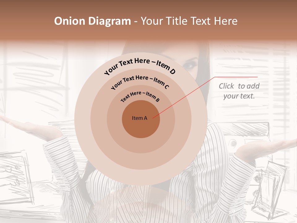 Cheerful Think Thoughtful PowerPoint Template