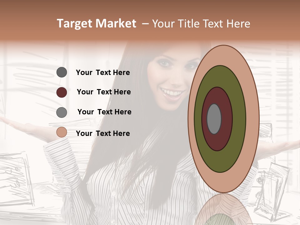 Cheerful Think Thoughtful PowerPoint Template