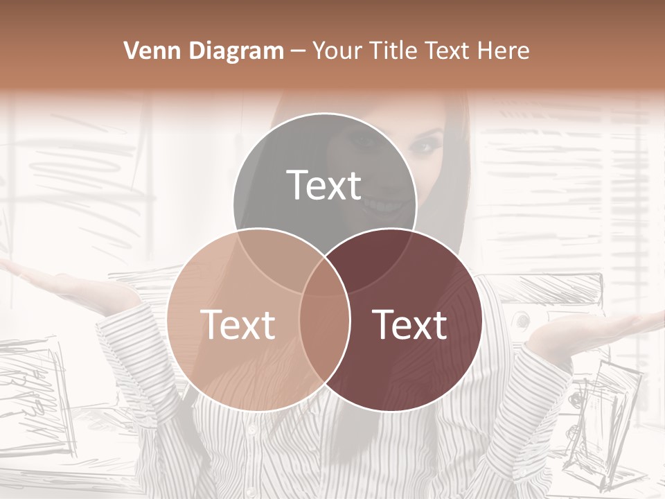 Cheerful Think Thoughtful PowerPoint Template