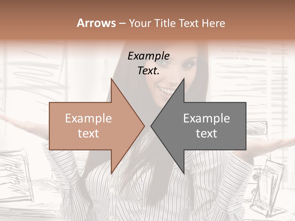 Cheerful Think Thoughtful PowerPoint Template