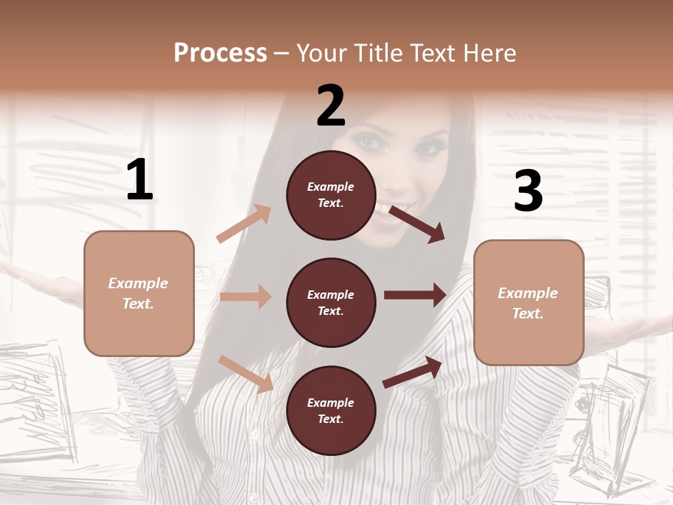 Cheerful Think Thoughtful PowerPoint Template