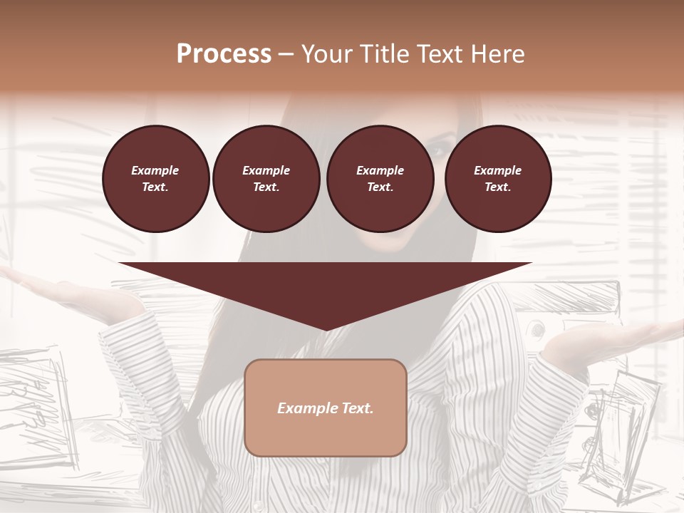 Cheerful Think Thoughtful PowerPoint Template