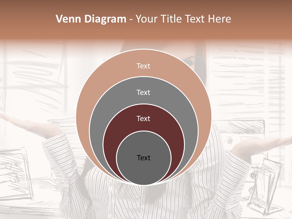 Cheerful Think Thoughtful PowerPoint Template