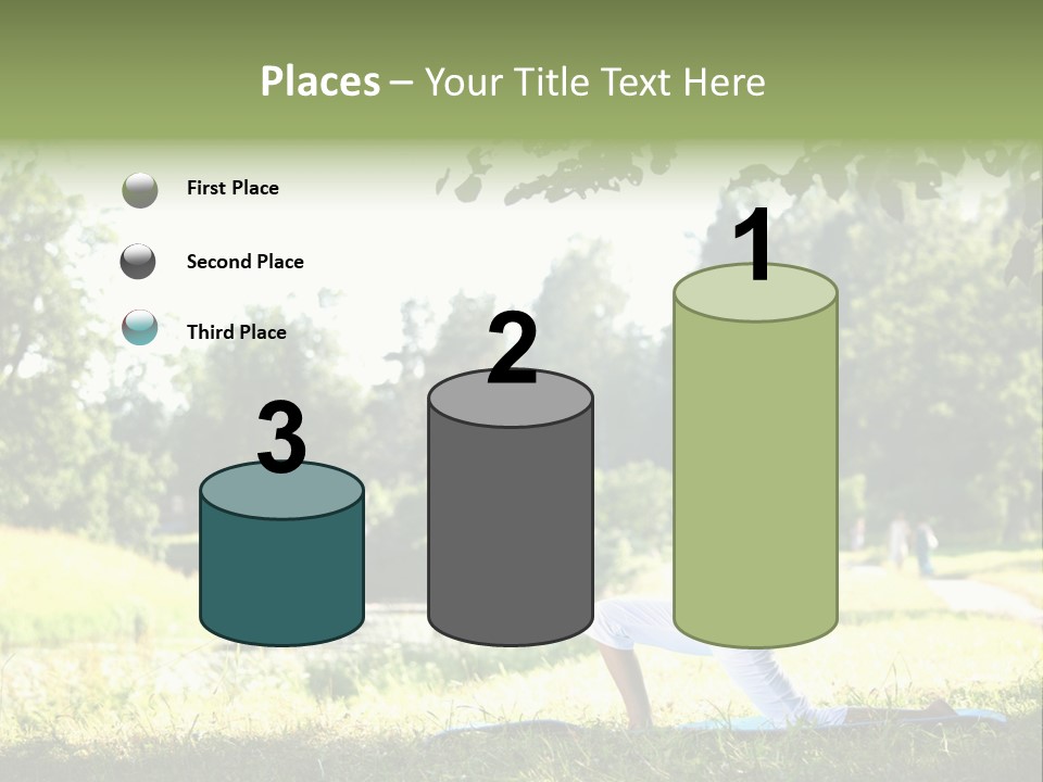 Yoga Lifestyle Meditation PowerPoint Template