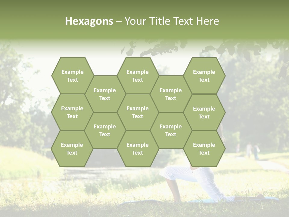 Yoga Lifestyle Meditation PowerPoint Template