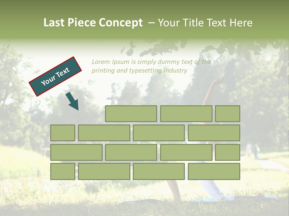 Yoga Lifestyle Meditation PowerPoint Template