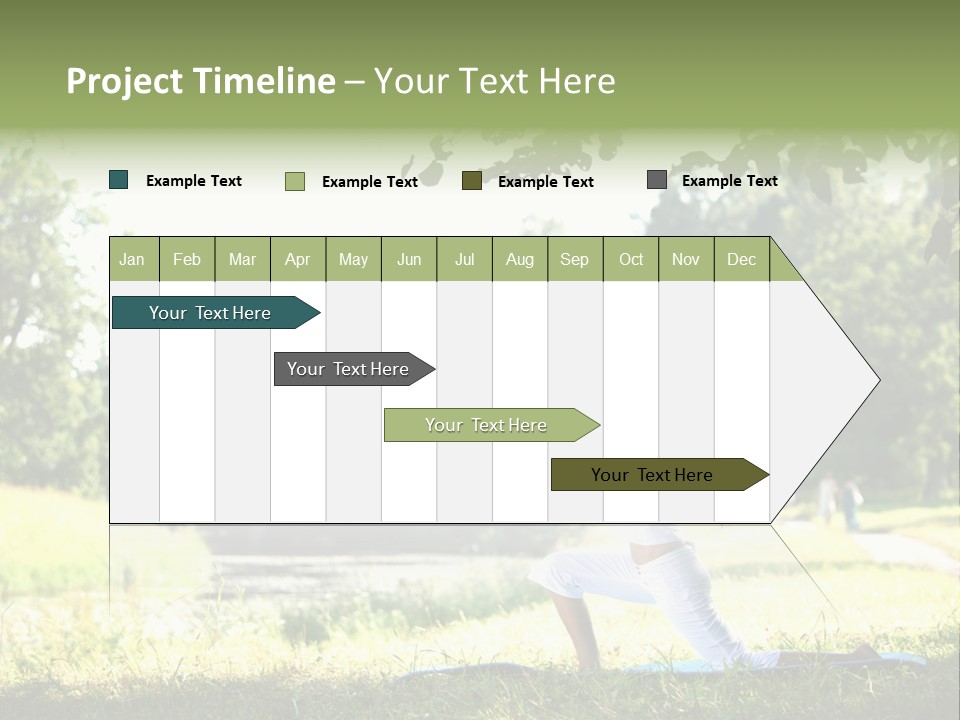 Yoga Lifestyle Meditation PowerPoint Template