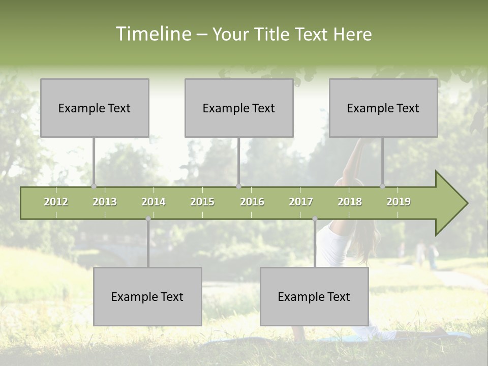 Yoga Lifestyle Meditation PowerPoint Template