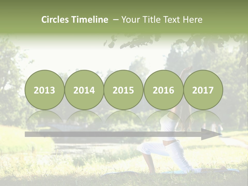 Yoga Lifestyle Meditation PowerPoint Template