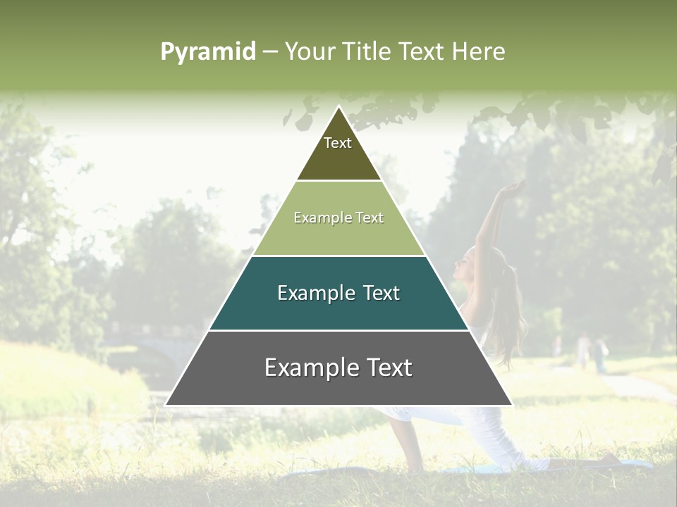 Yoga Lifestyle Meditation PowerPoint Template