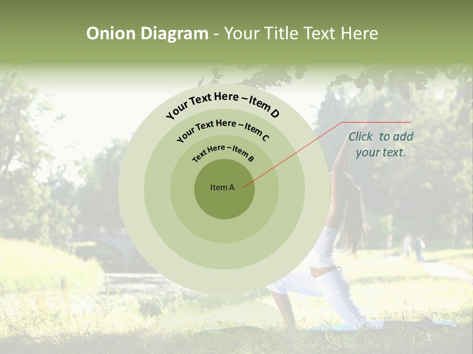 Yoga Lifestyle Meditation PowerPoint Template