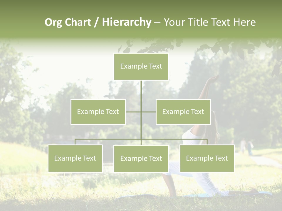 Yoga Lifestyle Meditation PowerPoint Template