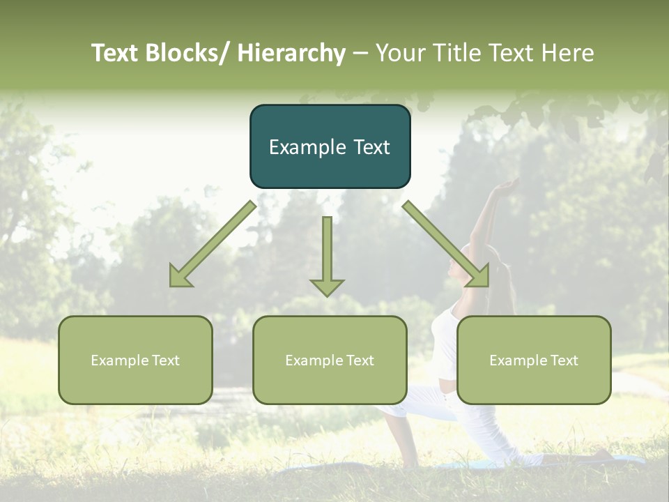 Yoga Lifestyle Meditation PowerPoint Template