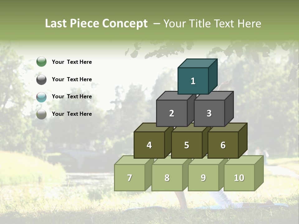 Yoga Lifestyle Meditation PowerPoint Template