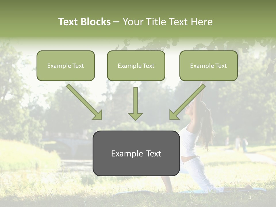 Yoga Lifestyle Meditation PowerPoint Template