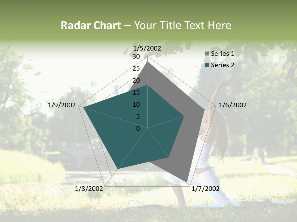 Yoga Lifestyle Meditation PowerPoint Template