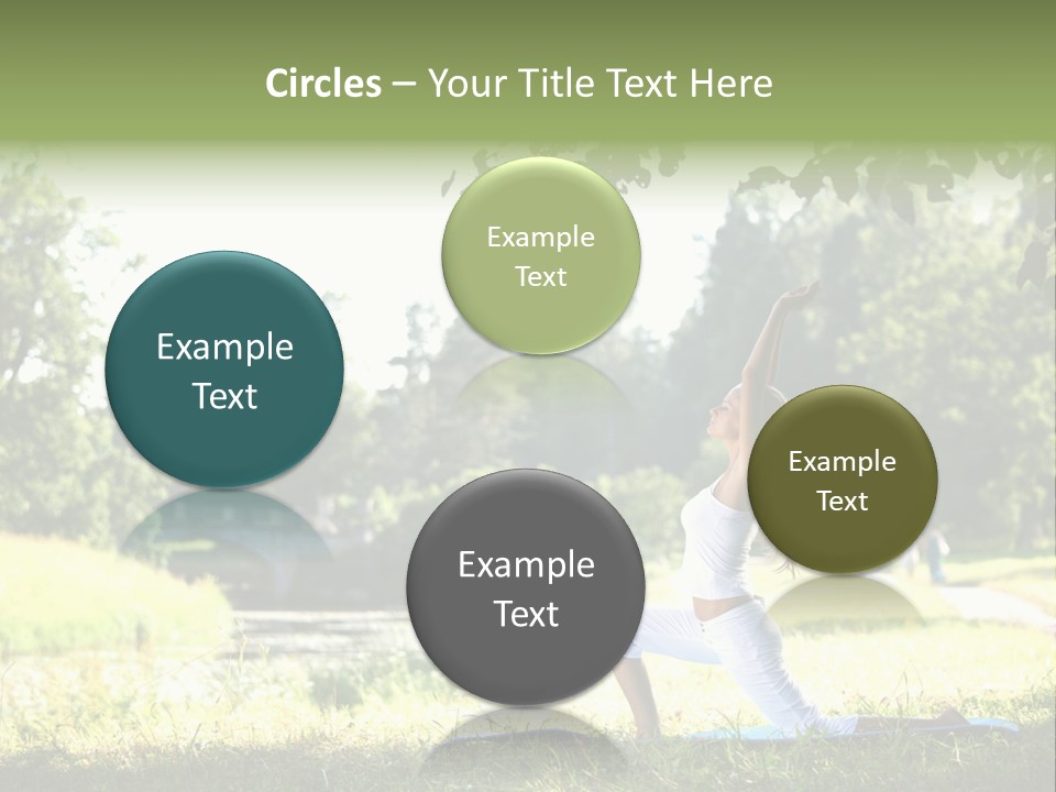 Yoga Lifestyle Meditation PowerPoint Template