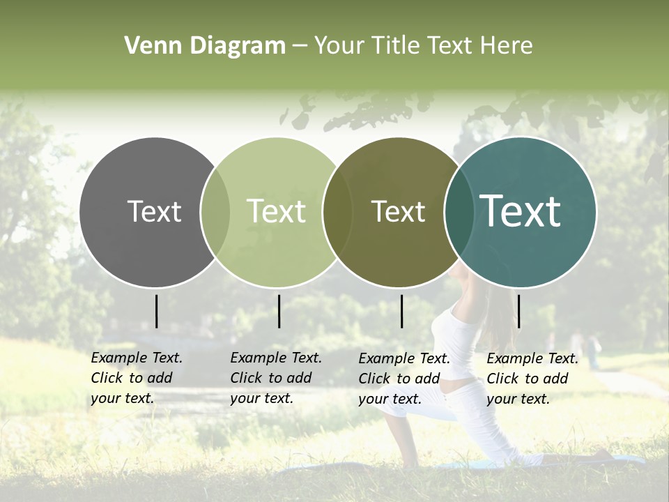 Yoga Lifestyle Meditation PowerPoint Template