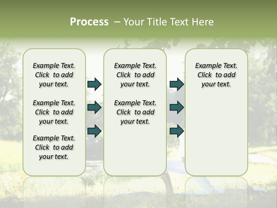 Yoga Lifestyle Meditation PowerPoint Template