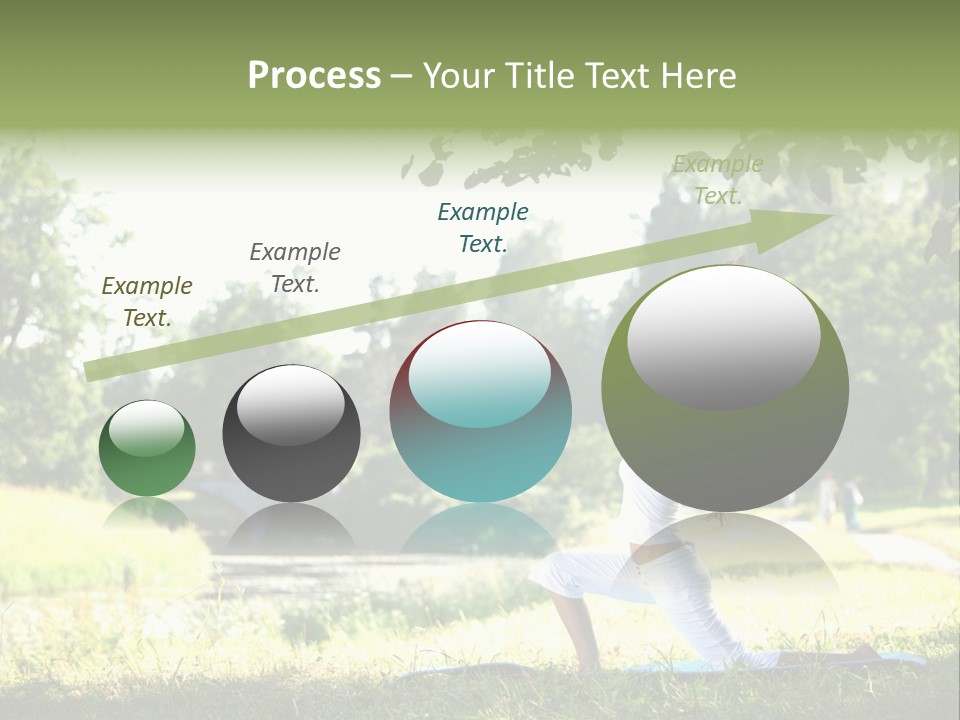 Yoga Lifestyle Meditation PowerPoint Template