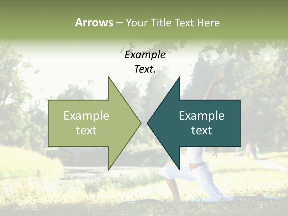 Yoga Lifestyle Meditation PowerPoint Template