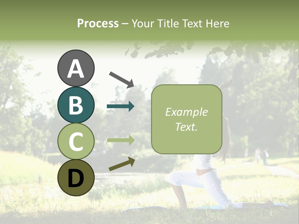 Yoga Lifestyle Meditation PowerPoint Template