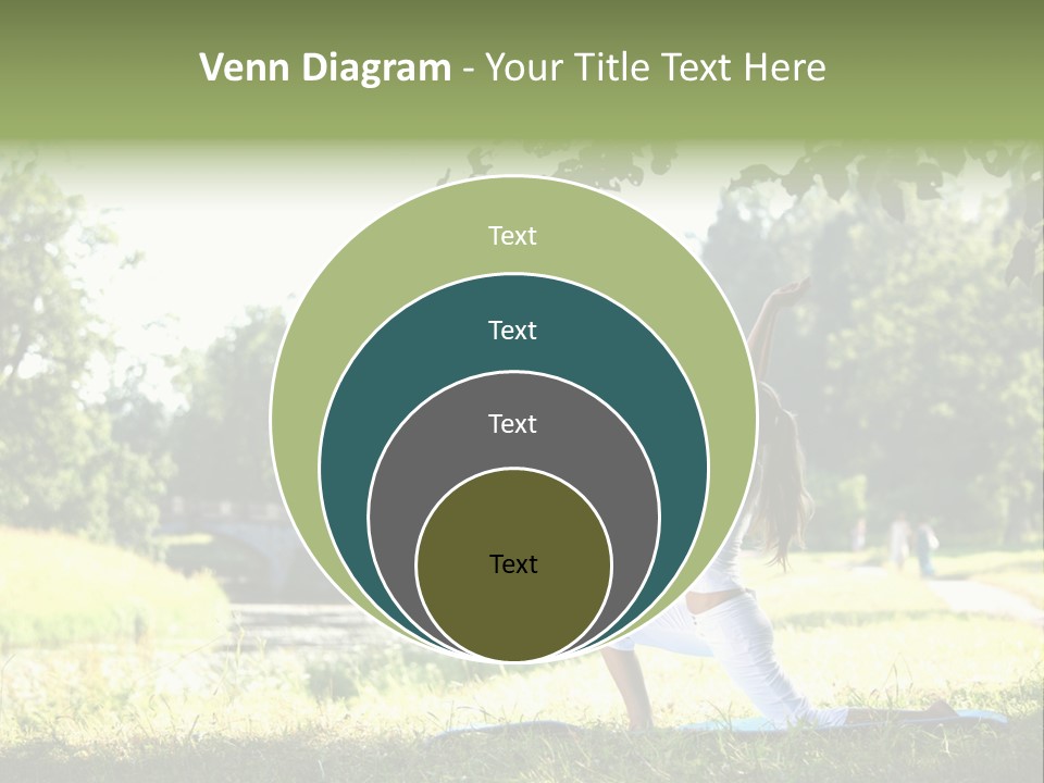 Yoga Lifestyle Meditation PowerPoint Template