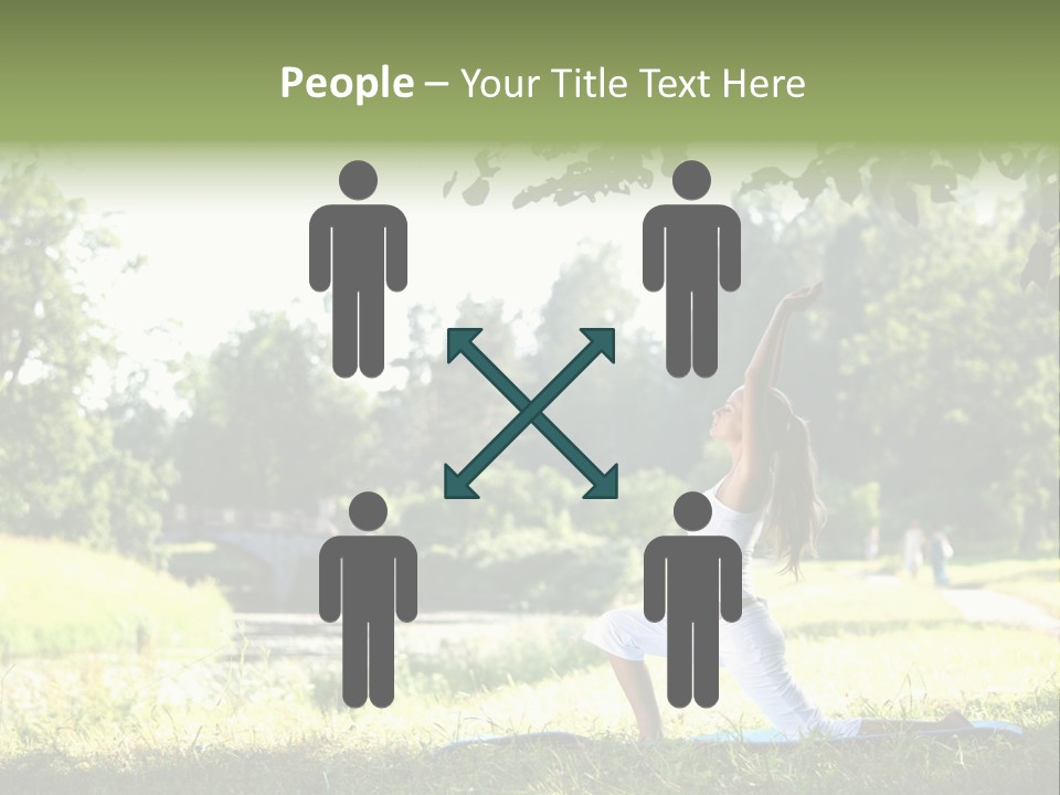 Yoga Lifestyle Meditation PowerPoint Template