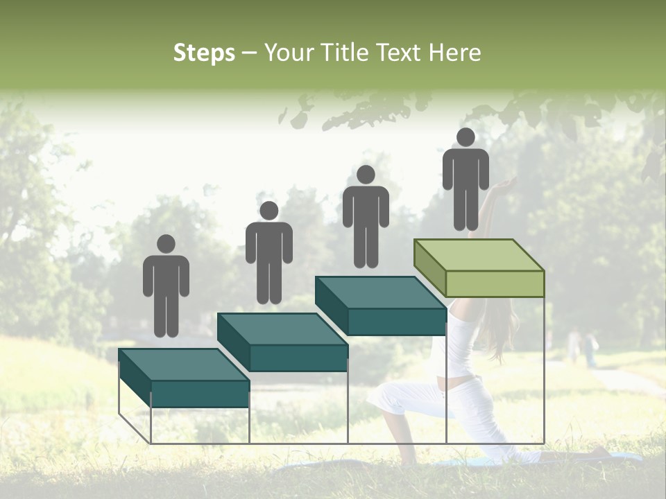 Yoga Lifestyle Meditation PowerPoint Template