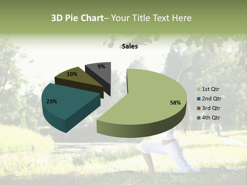 Yoga Lifestyle Meditation PowerPoint Template