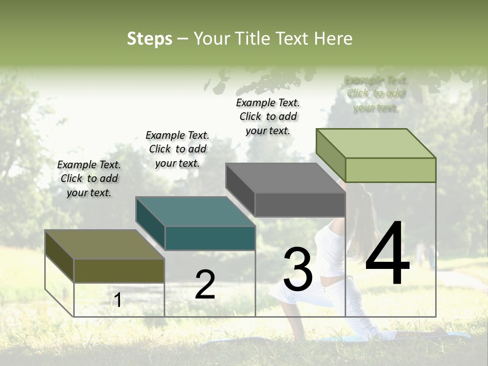 Yoga Lifestyle Meditation PowerPoint Template