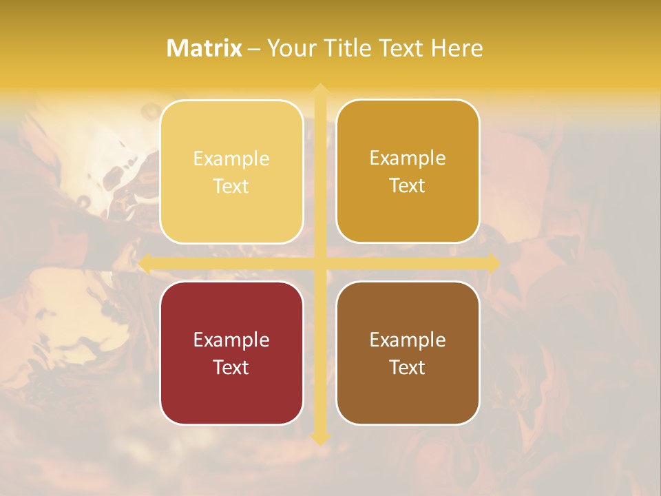 Drink Cocktail Close PowerPoint Template