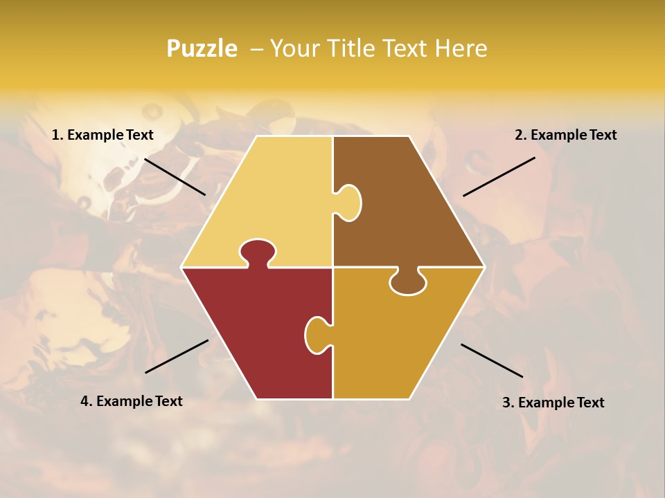 Drink Cocktail Close PowerPoint Template