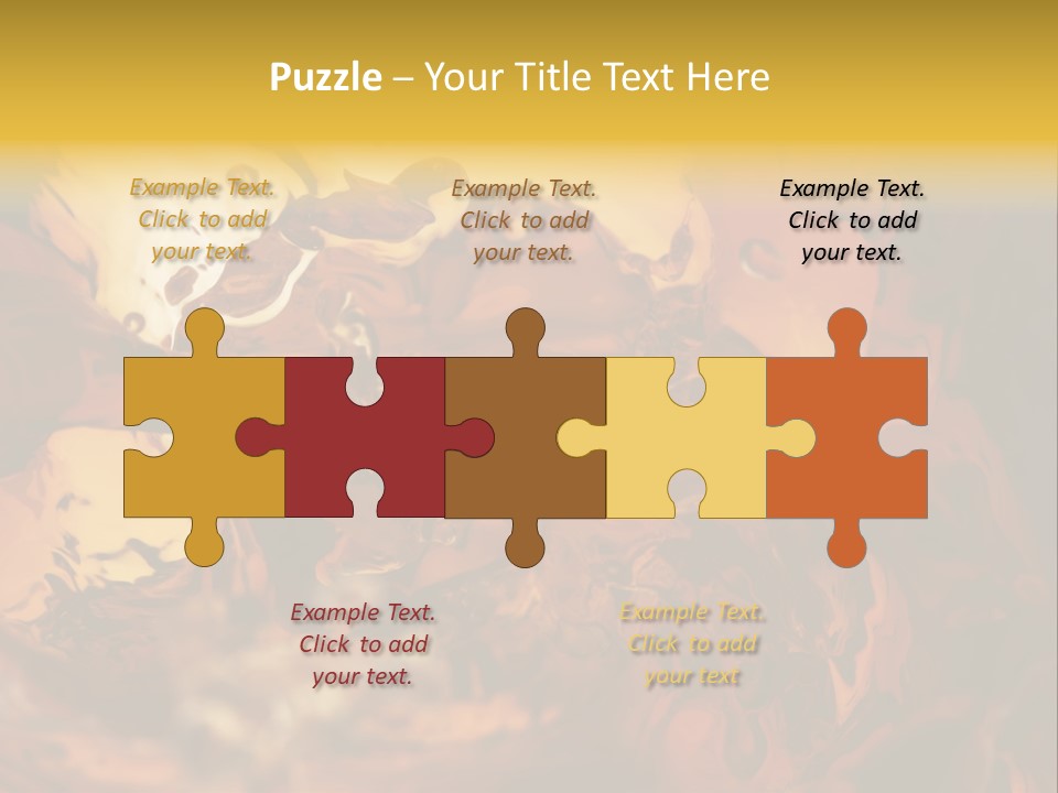 Drink Cocktail Close PowerPoint Template