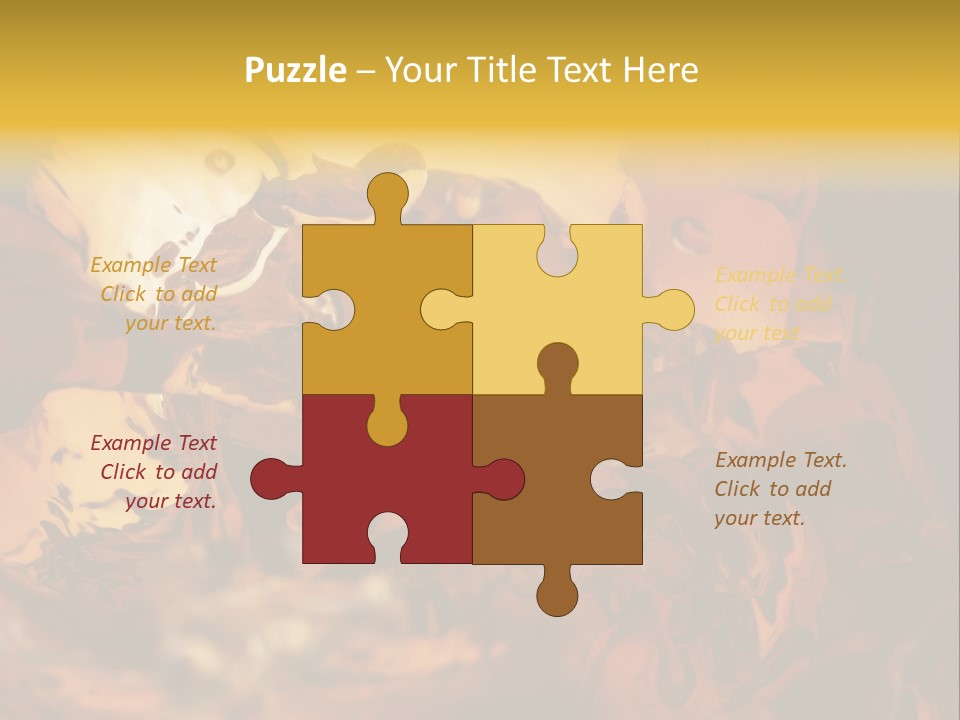 Drink Cocktail Close PowerPoint Template