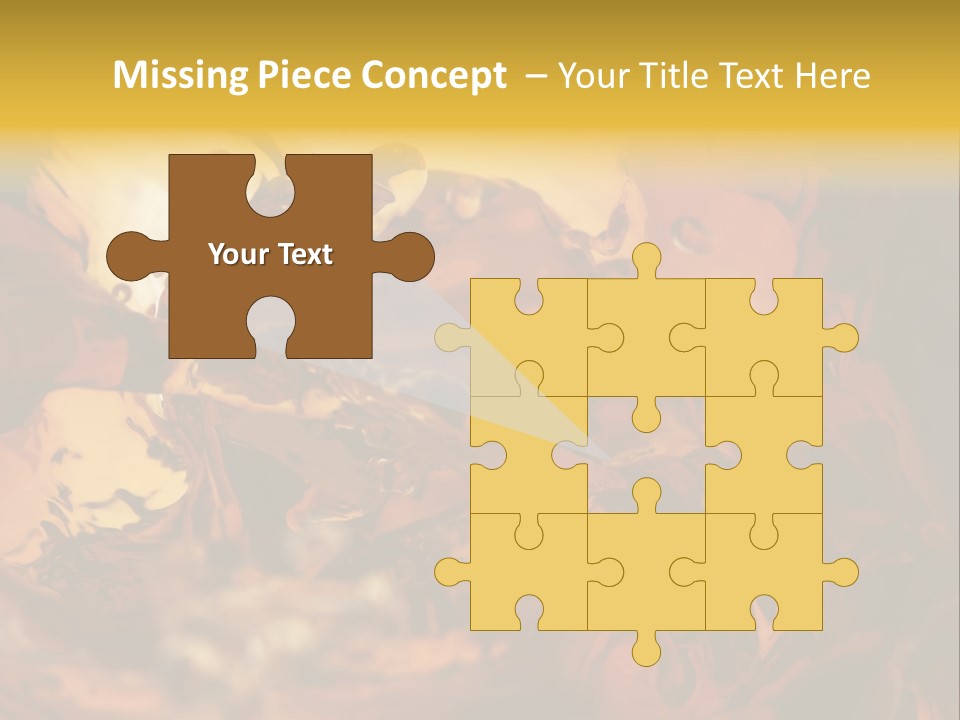 Drink Cocktail Close PowerPoint Template