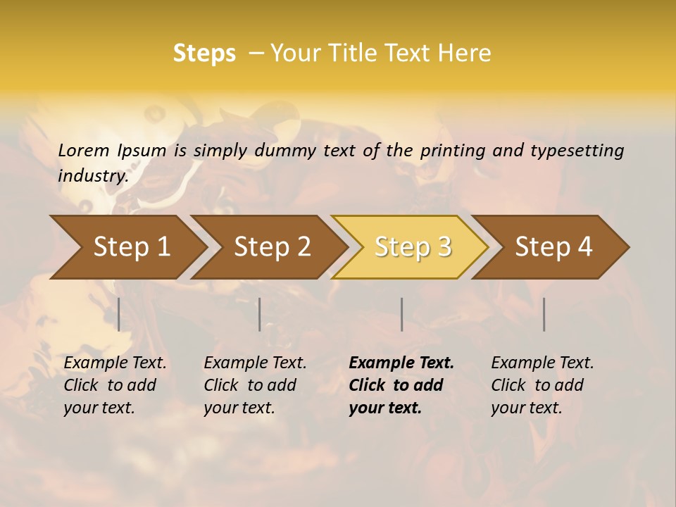 Drink Cocktail Close PowerPoint Template
